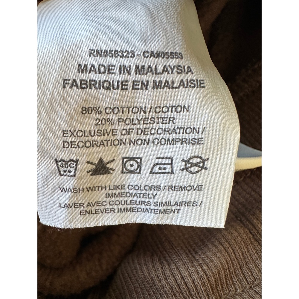 Nike Phoenix Fleece Wide Leg Sweatpants Brown High Waisted DQ5615-237 Small - Picture 5 of 7